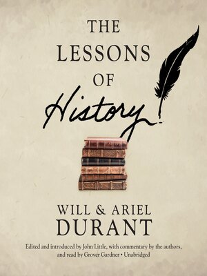 cover image of The Lessons of History